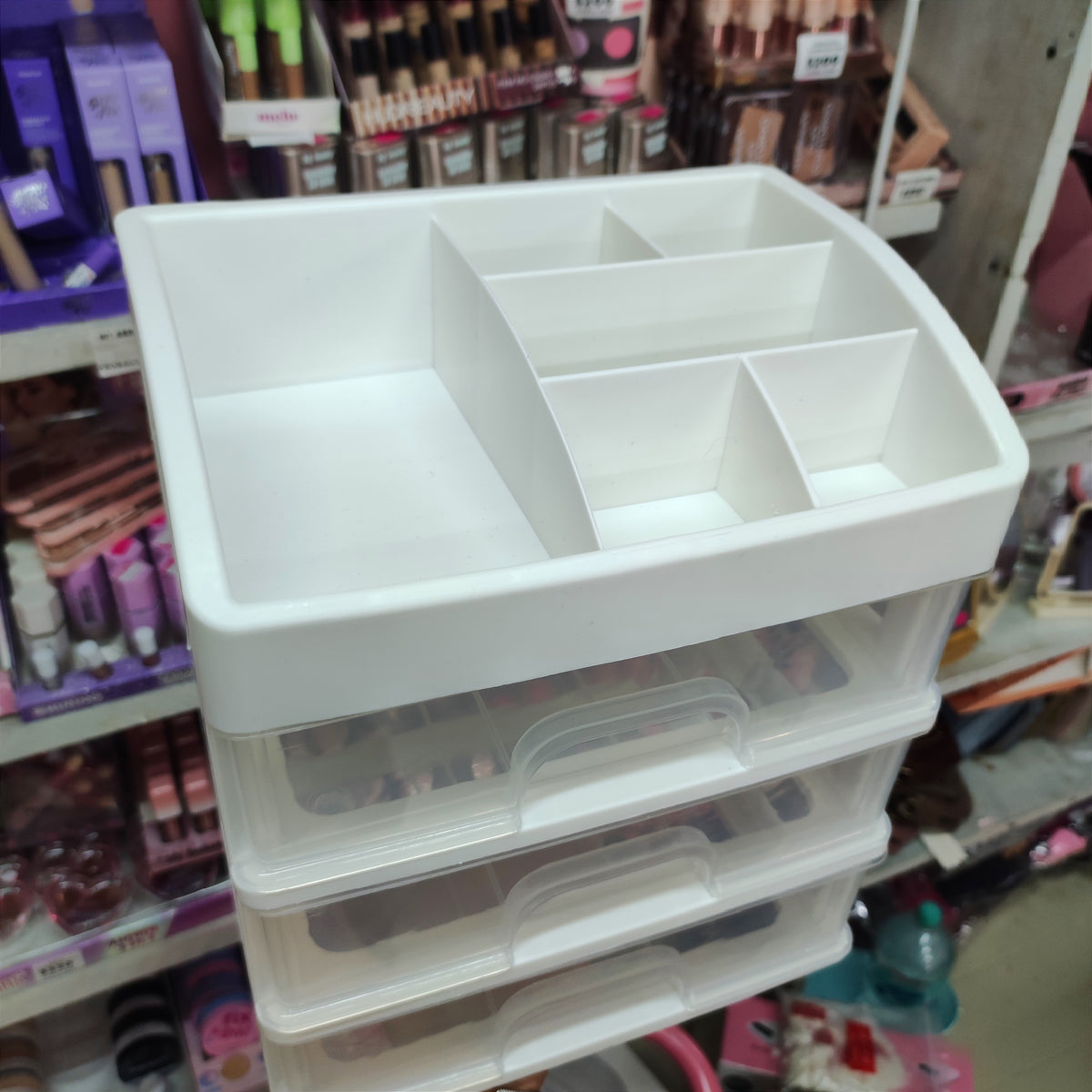 Organizador/Caja de almacenamiento, para maquillaje, Skincare, y varios.