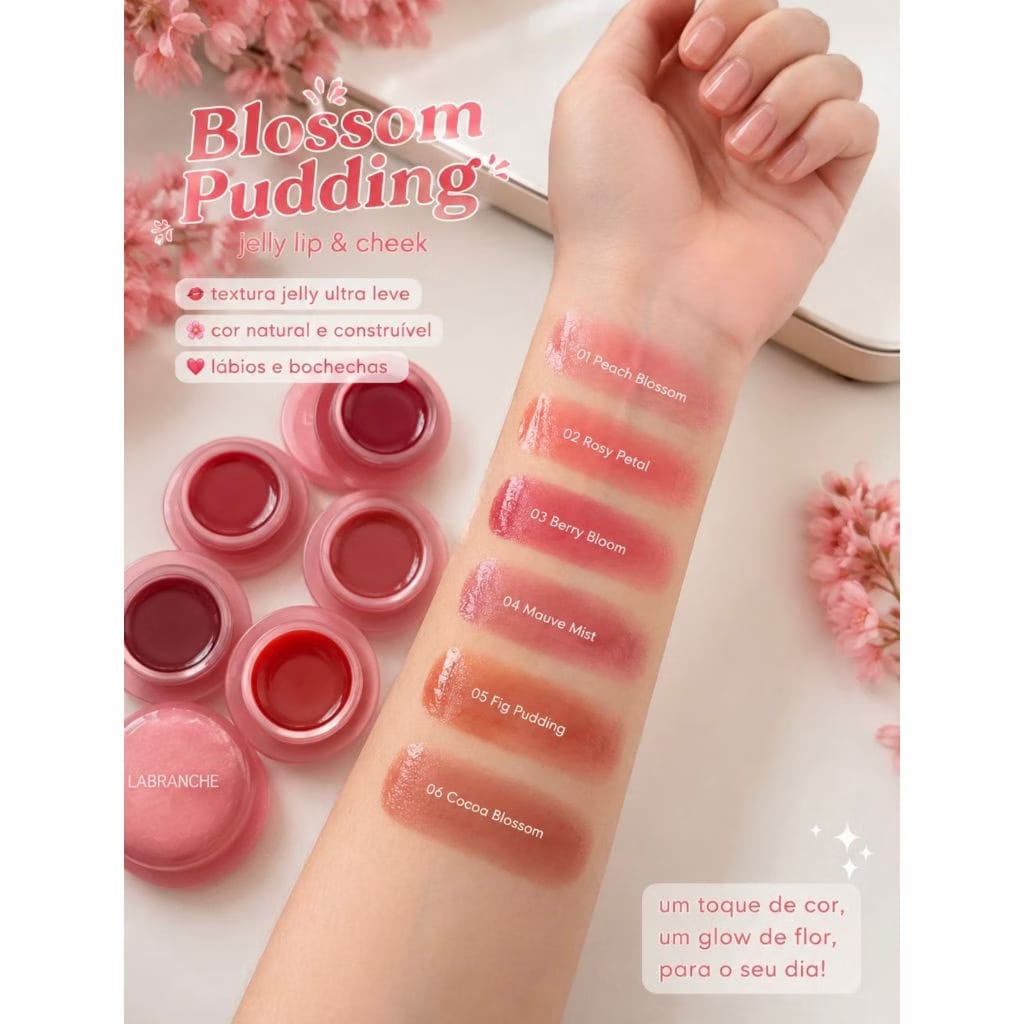 Rubor en crema 3 en 1, Blossom Mousse