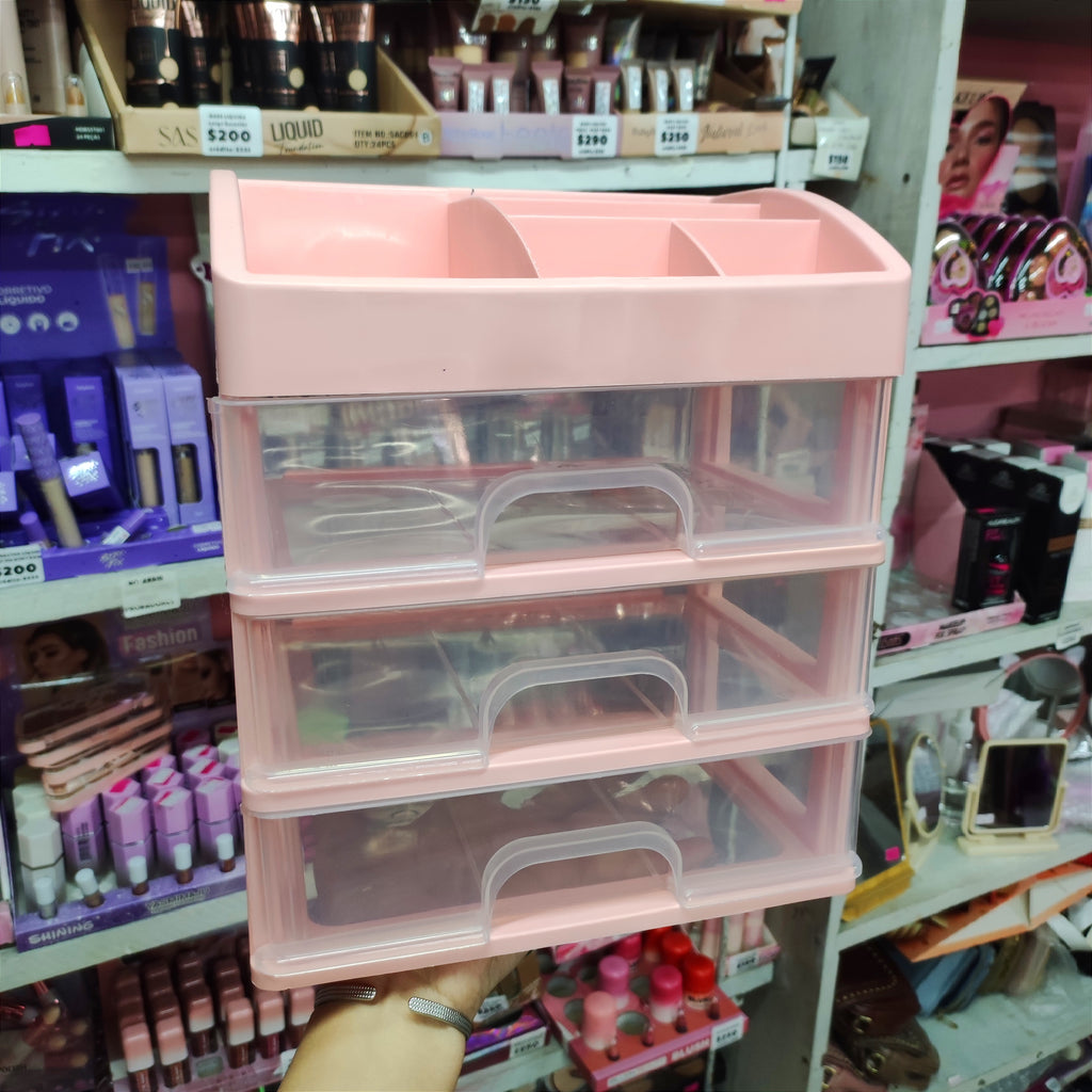 Organizador/Caja de almacenamiento, para maquillaje, Skincare, y varios.