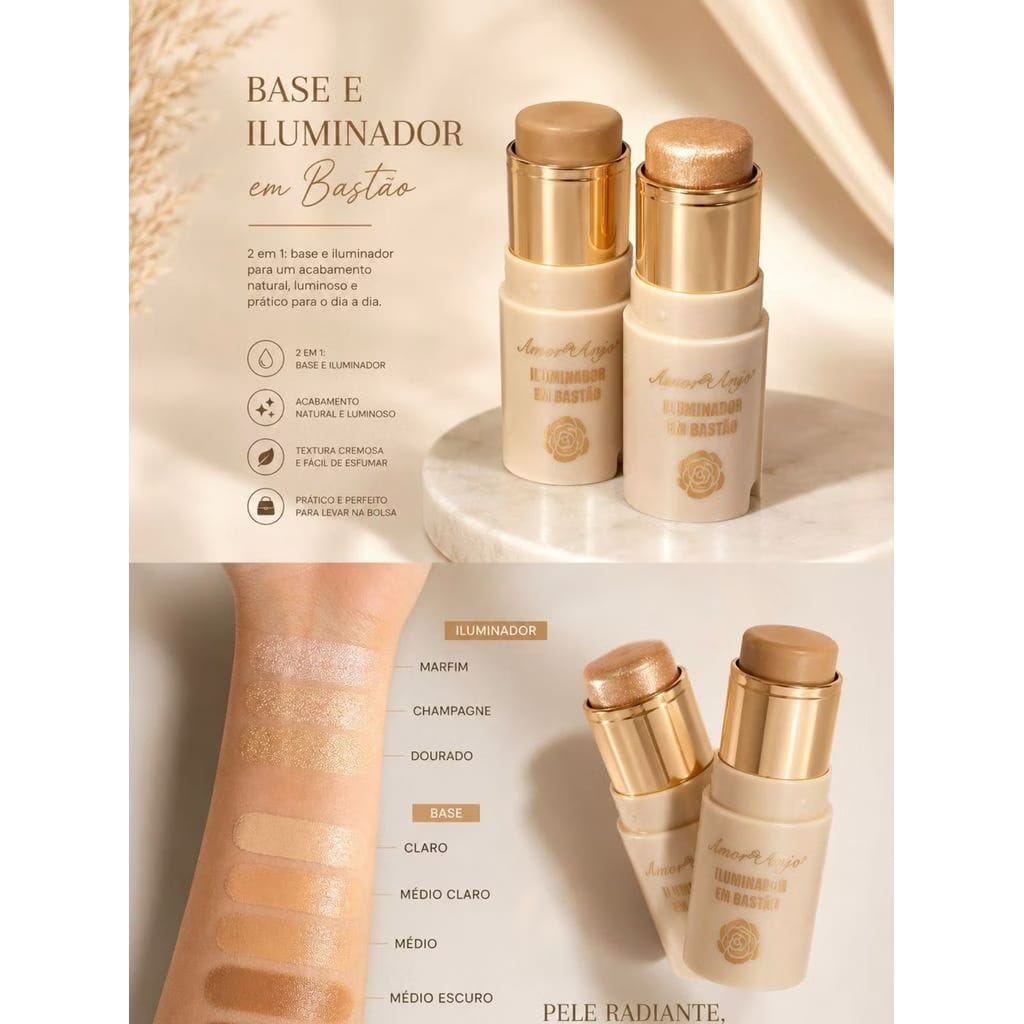 Base/Corrector e Iluminador