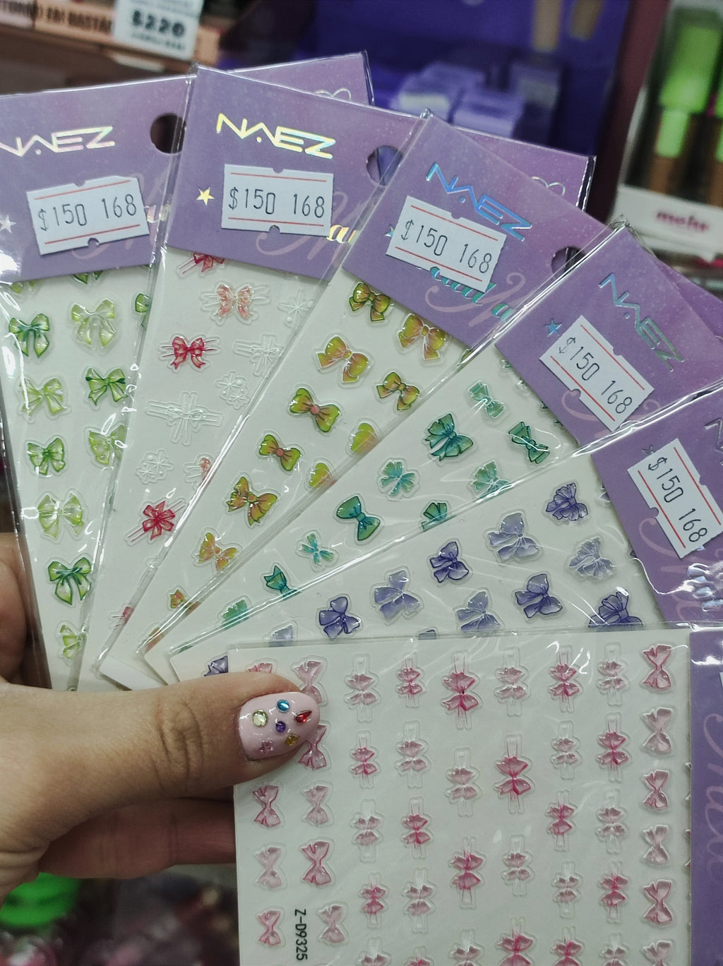Stikers de Moñitas 3D