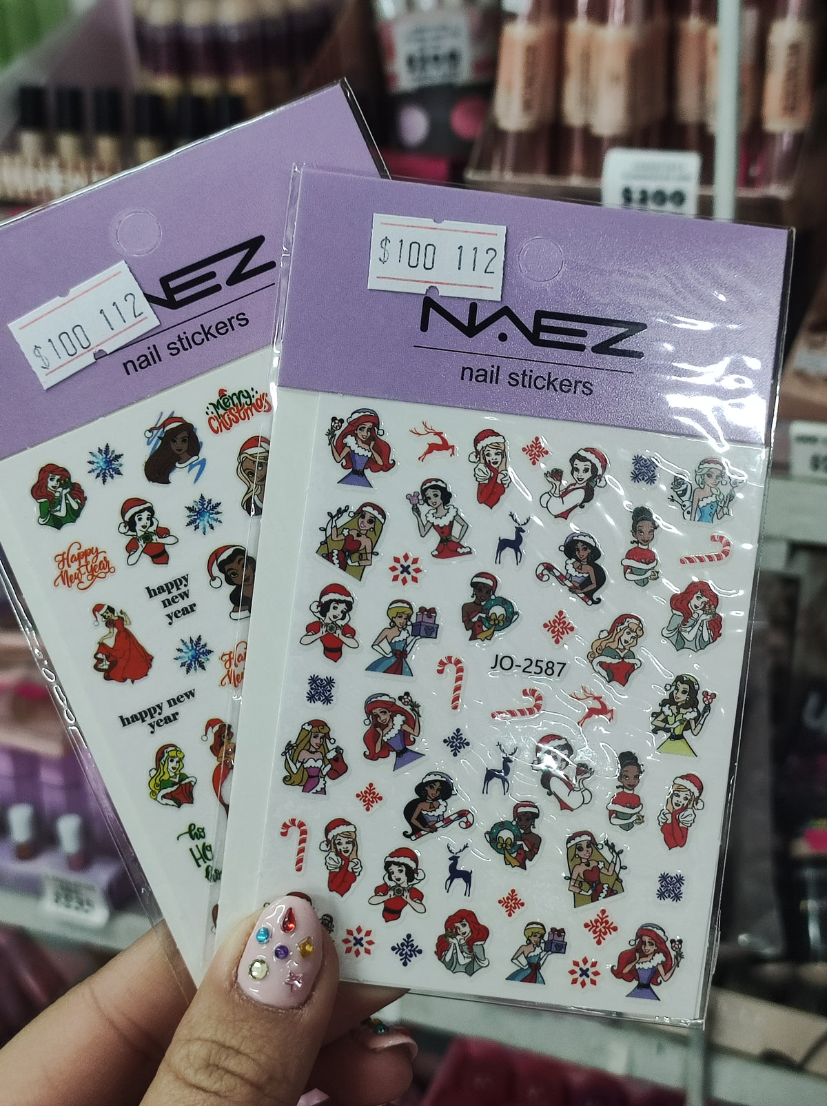 Stikers de Navidad, edición Personajes.
