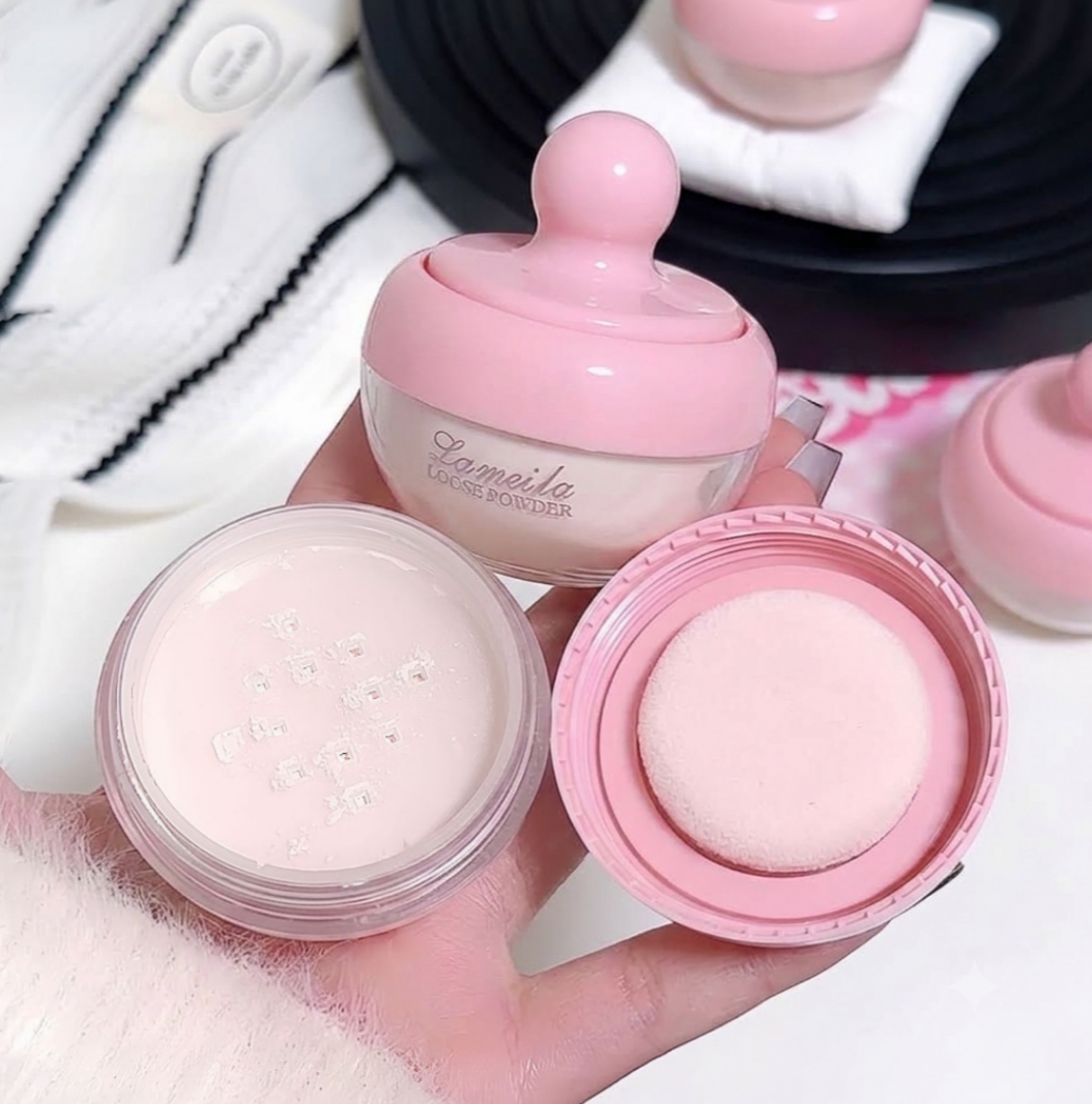 Polvos sueltos, selladores y control de brillo - HudaBeauty