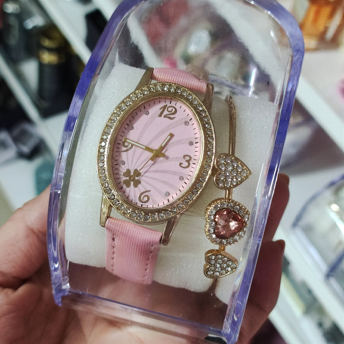 Conjunto de Reloj y Pulsera