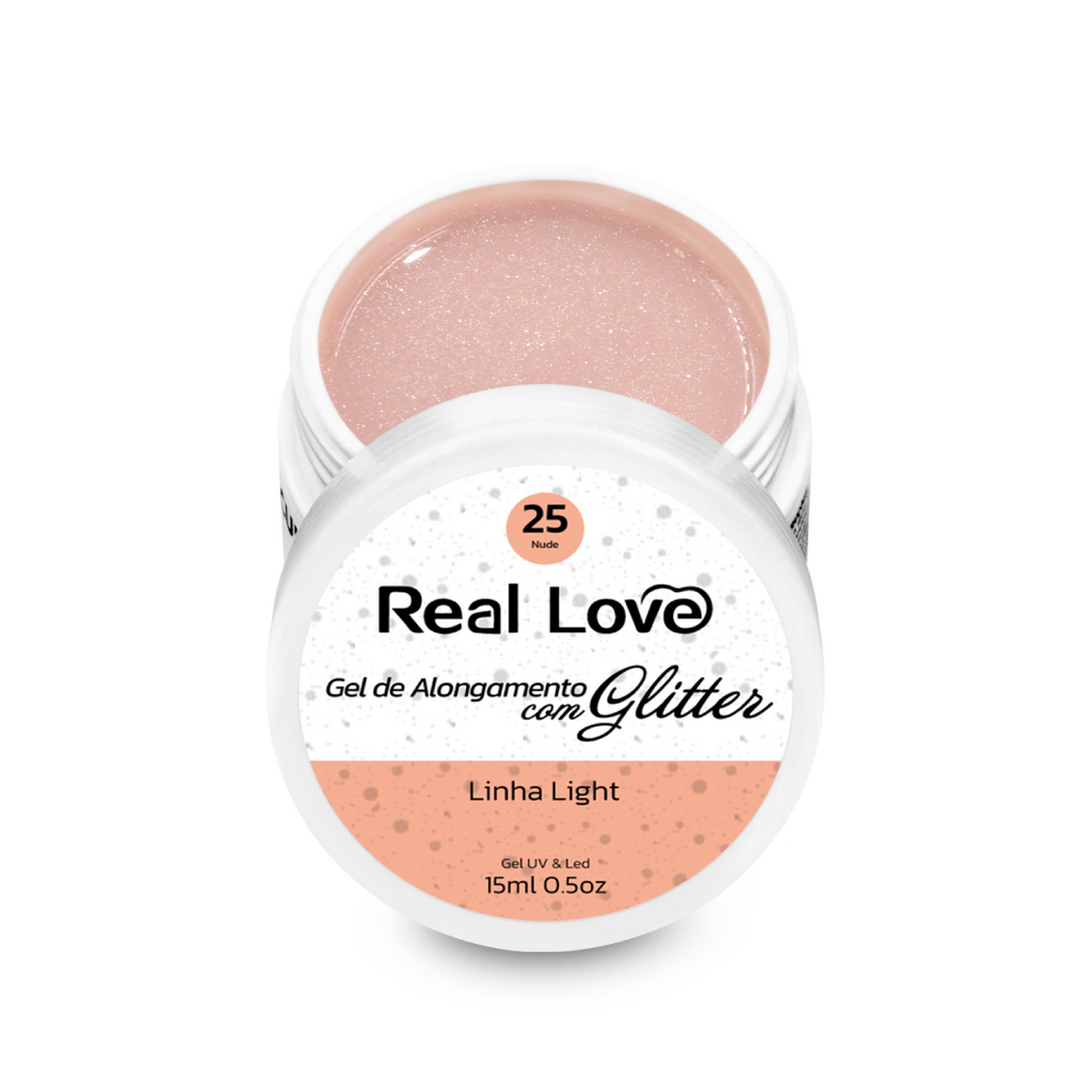 Gel con glitter Real Love