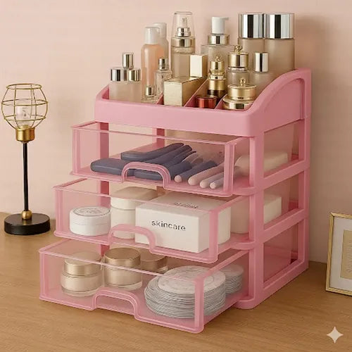 Organizador/Caja de almacenamiento, para maquillaje, Skincare, y varios.
