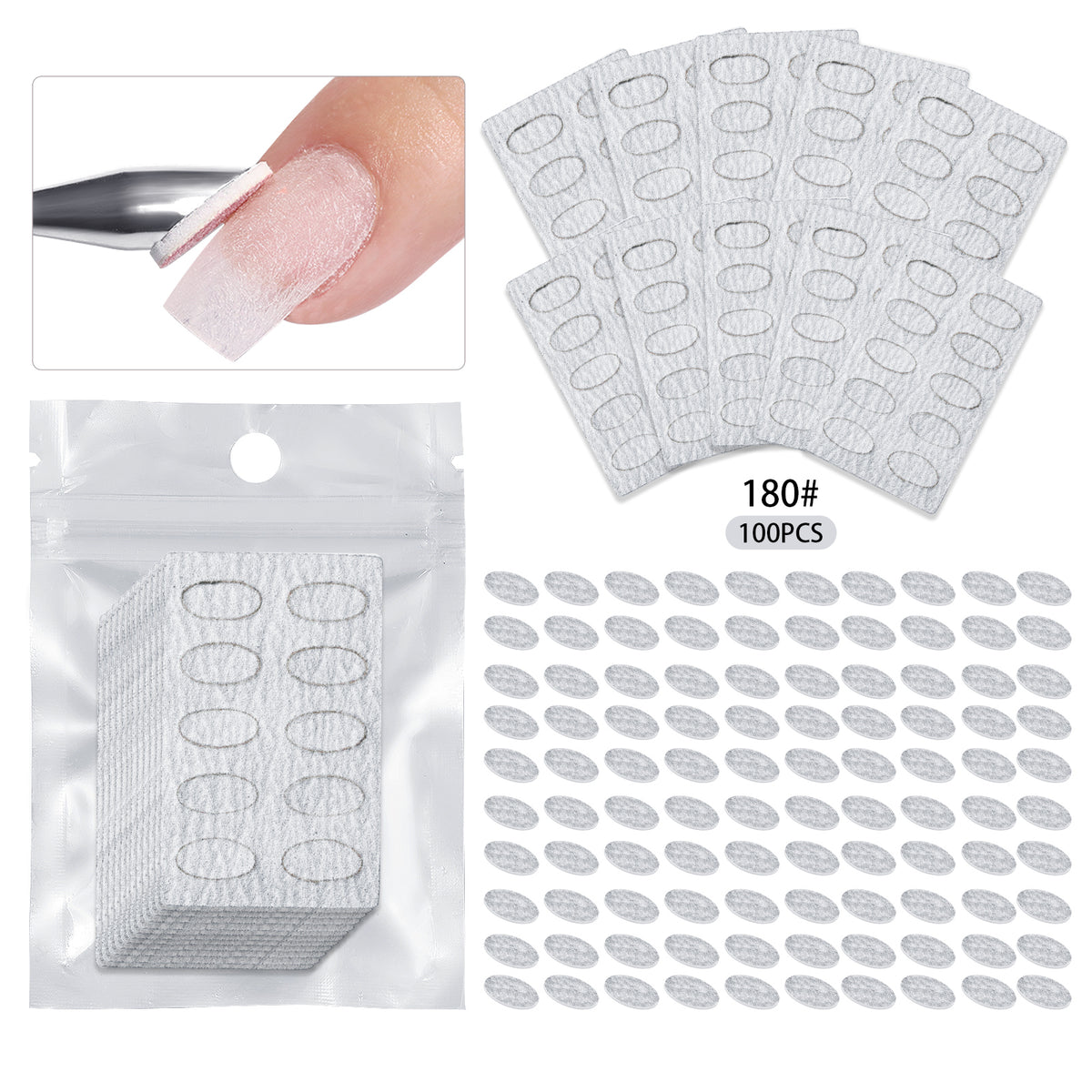Pack de lima descartable para palito de naranjo, 20 unidades.