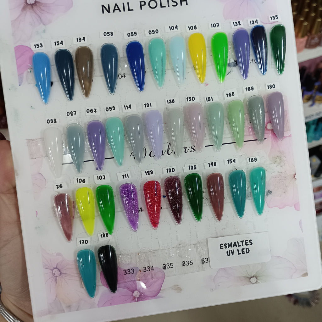 Esmaltes semipermanente uv LED Lírio