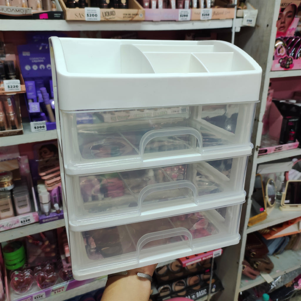 Organizador/Caja de almacenamiento, para maquillaje, Skincare, y varios.