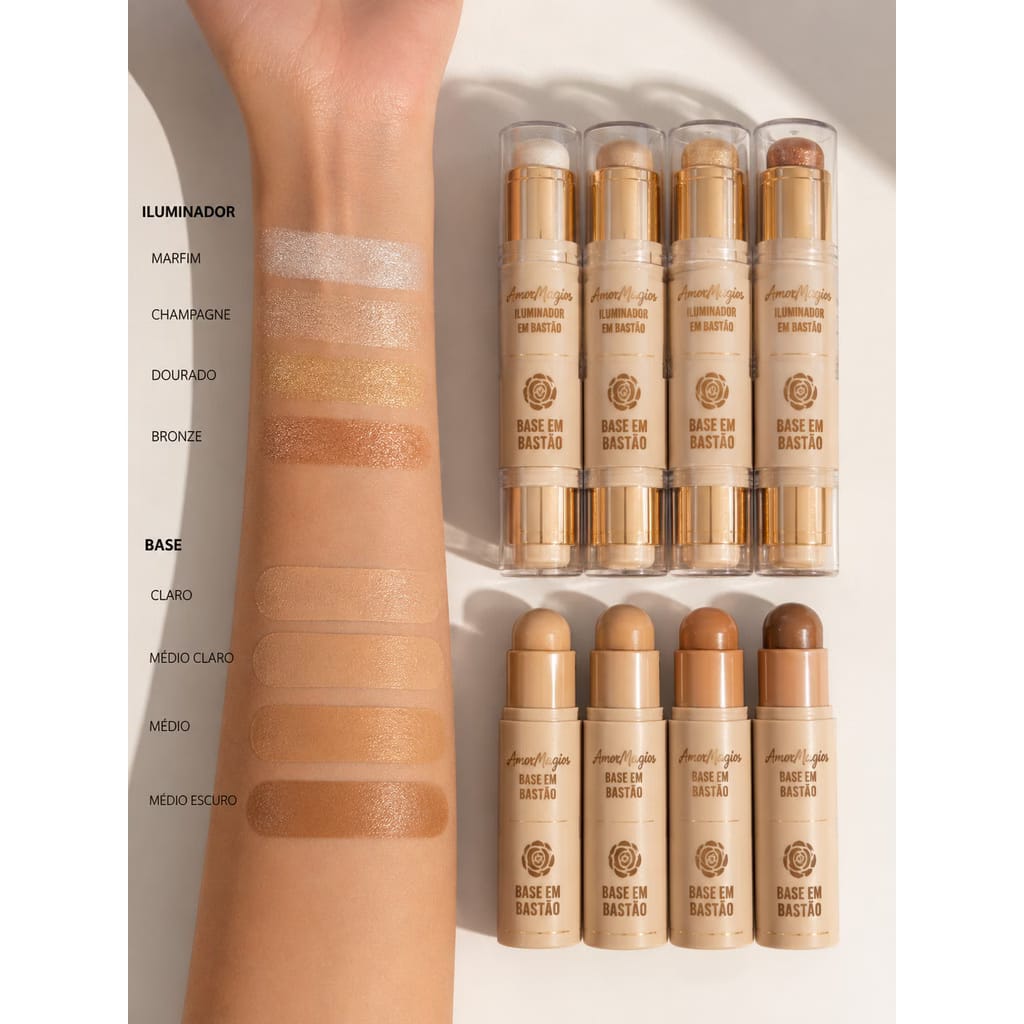 Base/Corrector e Iluminador