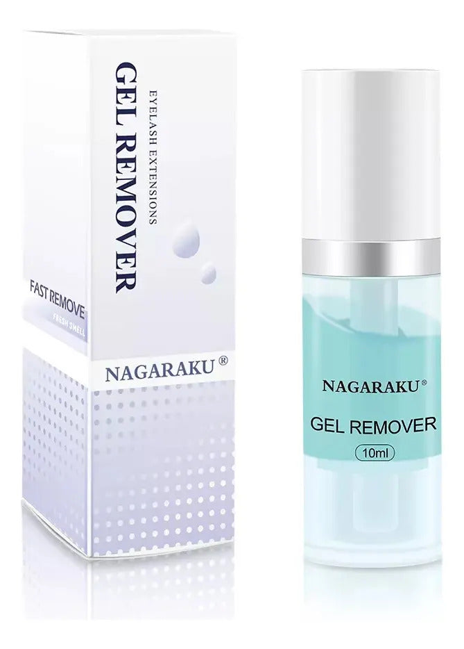 Removedor de gel para extensiones de pestañas Nagaraku 10 ml
