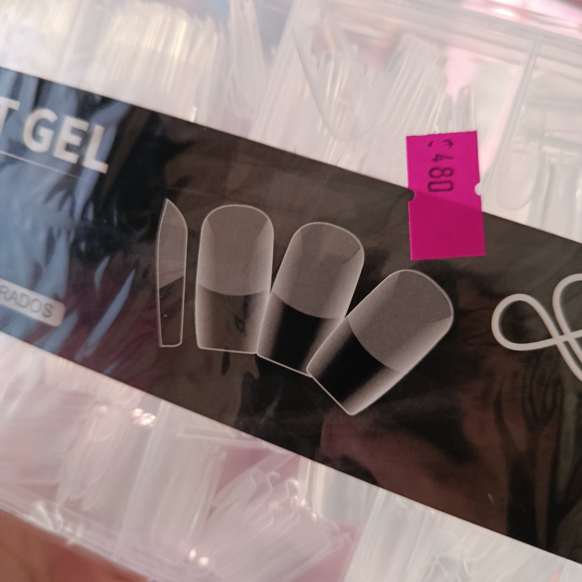Tips Soft Gel 500 unidades prelimadas - ISSI