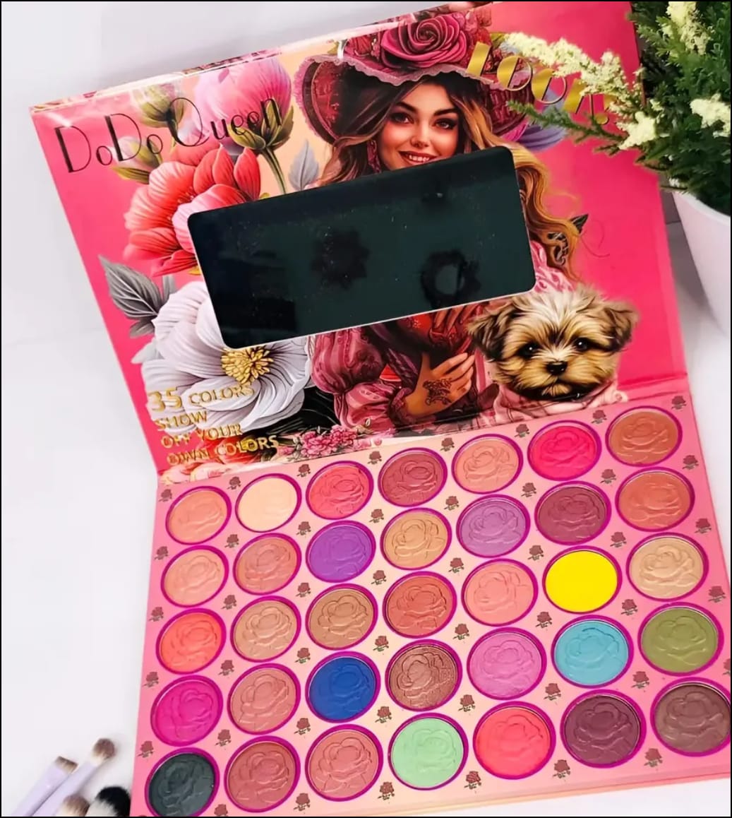 Paleta de sombras, 35 colores