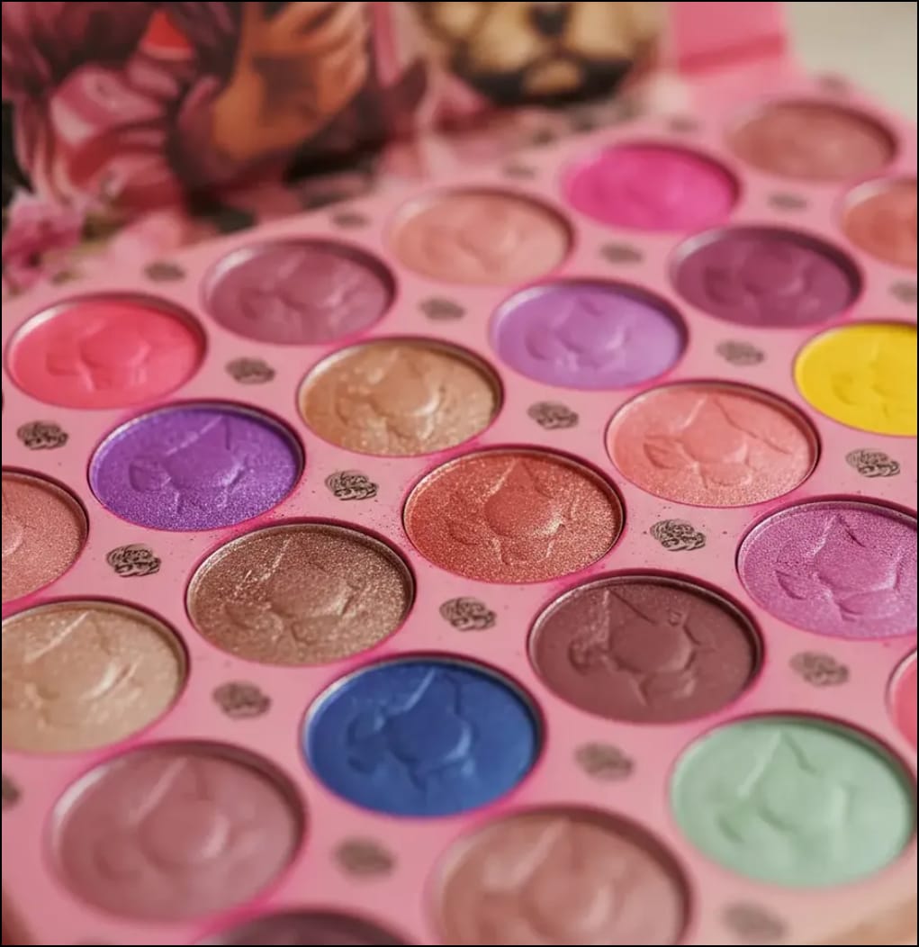 Paleta de sombras, 35 colores