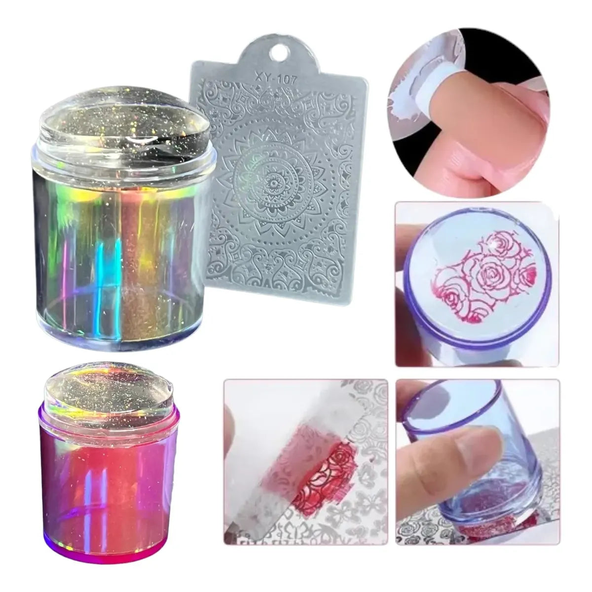 Sello para Stamping, con placas de regalo