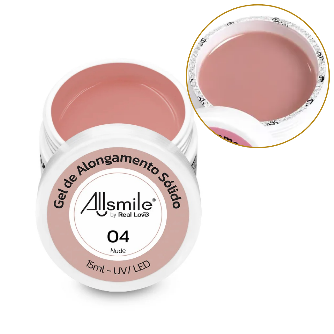 Gel sólido All Smile y Sea Blue de Real Love - Construcción y Relieve 3D