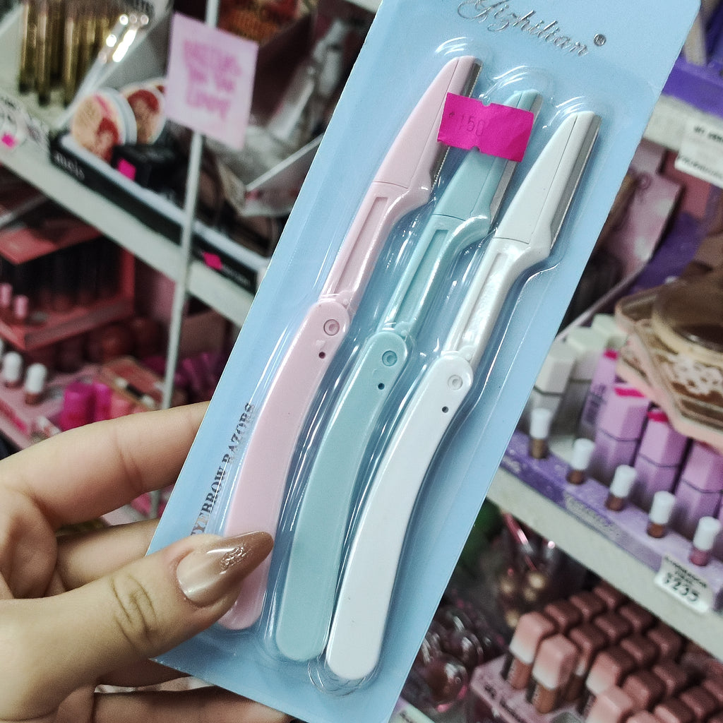 Pack de 3 perfiladores, para cejas y rostro.
