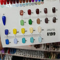 Esmaltes Amarillo, Verde, Azul, Marrón, Celeste
