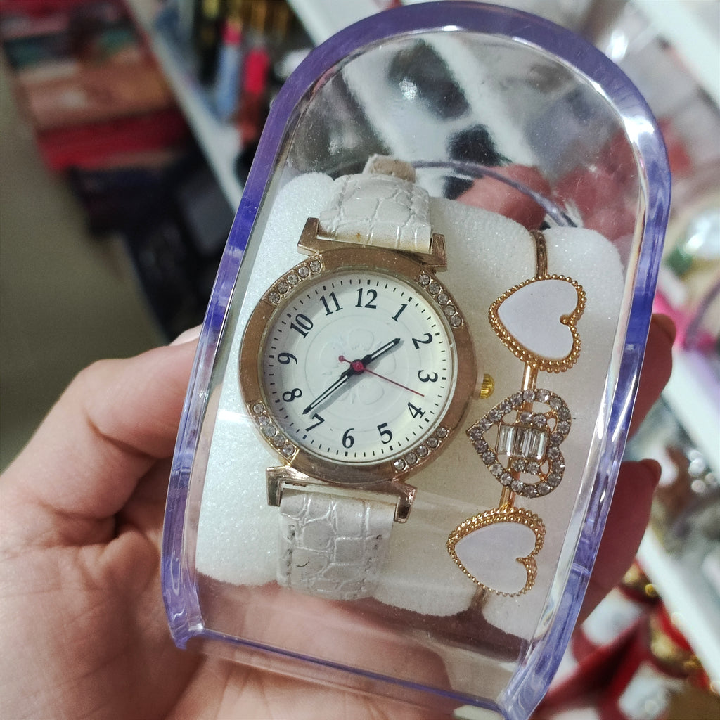 Conjunto de Reloj y Pulsera