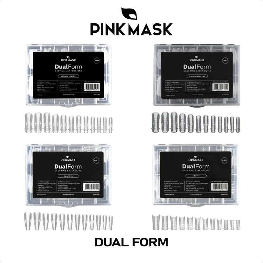 Dual Forms - Natural Shape #1, #2 y Ballerina PINK MASK