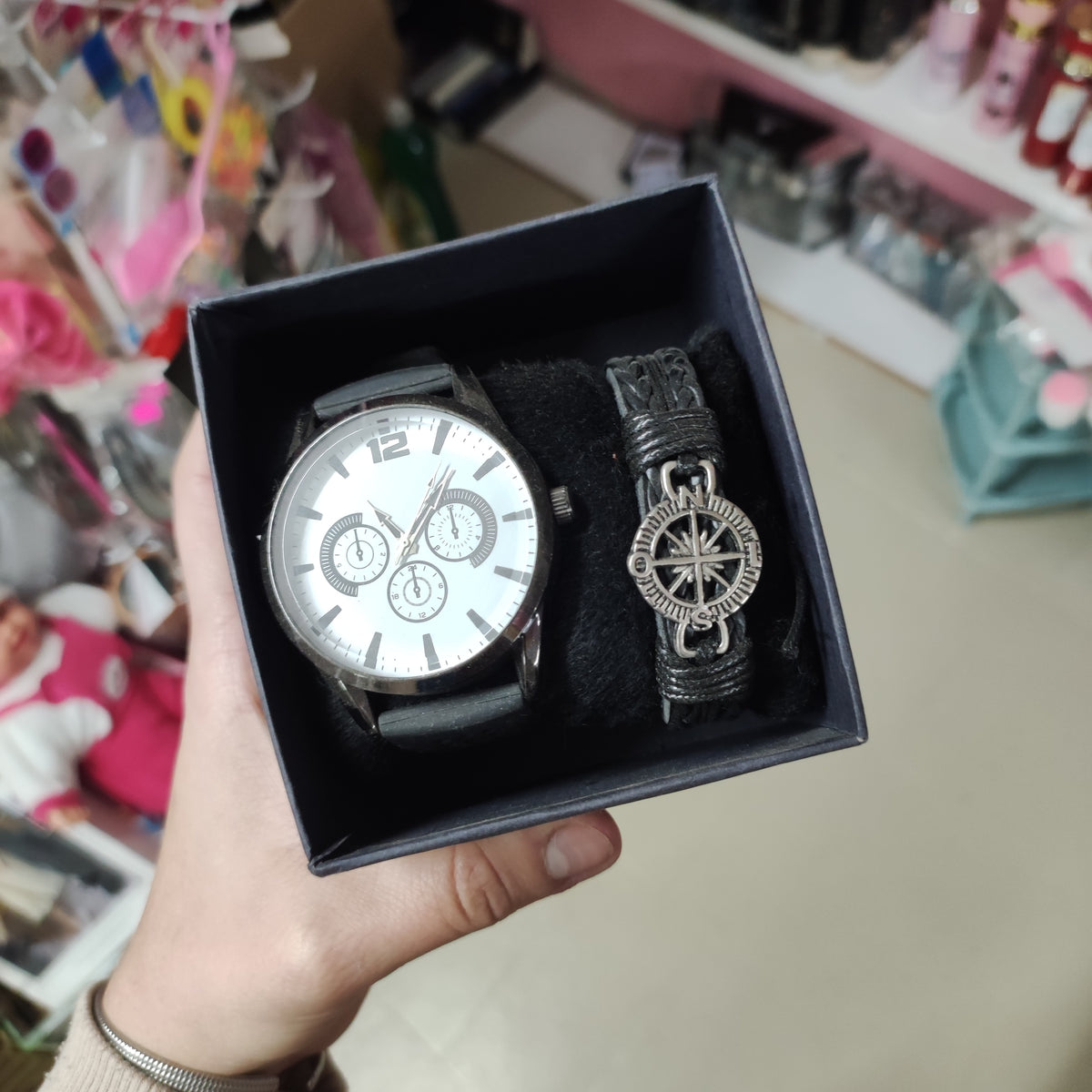 Conjunto de Reloj y pulsera