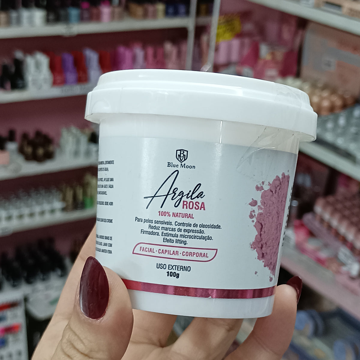 Arcilla Facial-Capilar-Corporal, ROSA