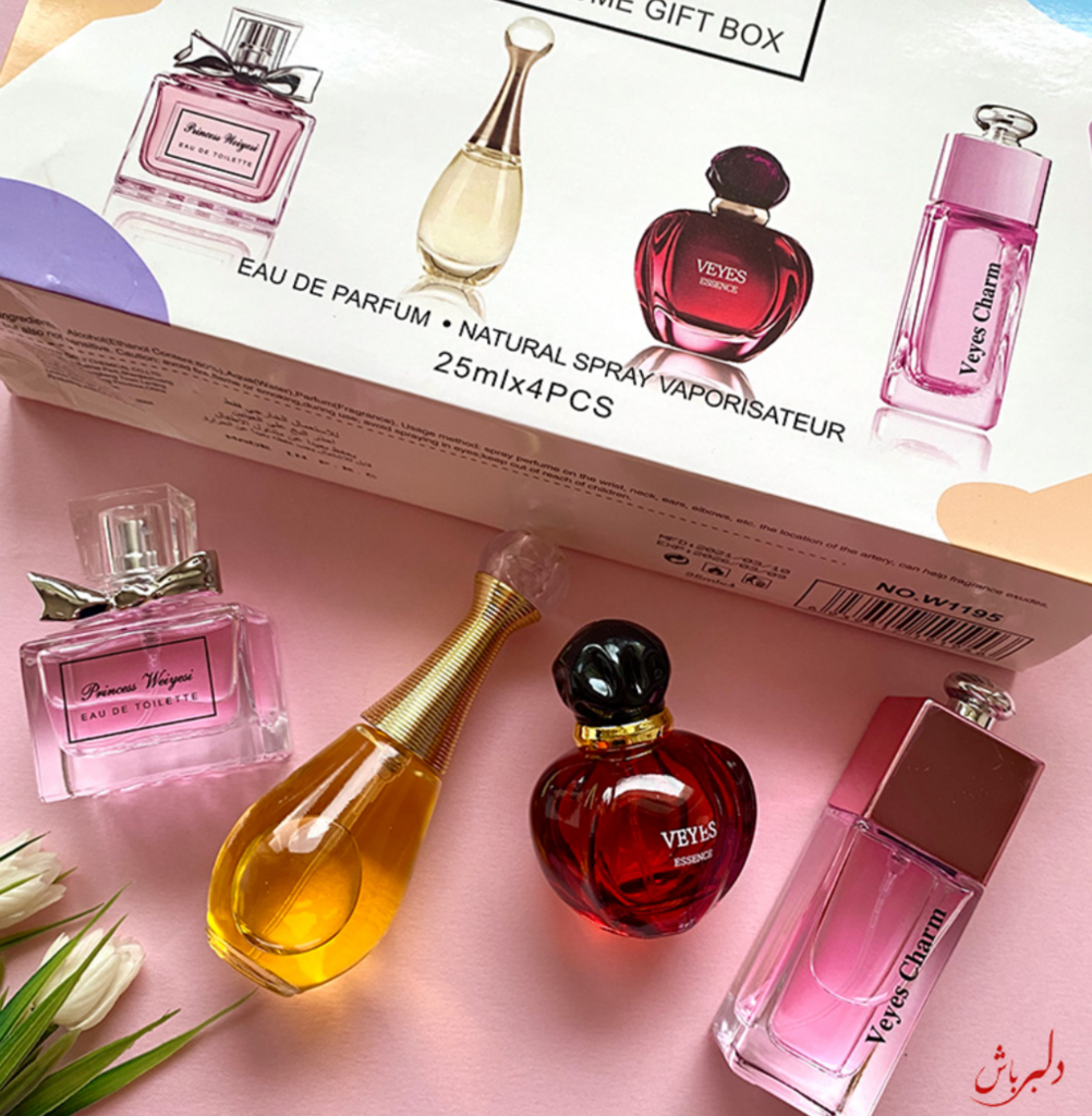 Box x4 perfumes