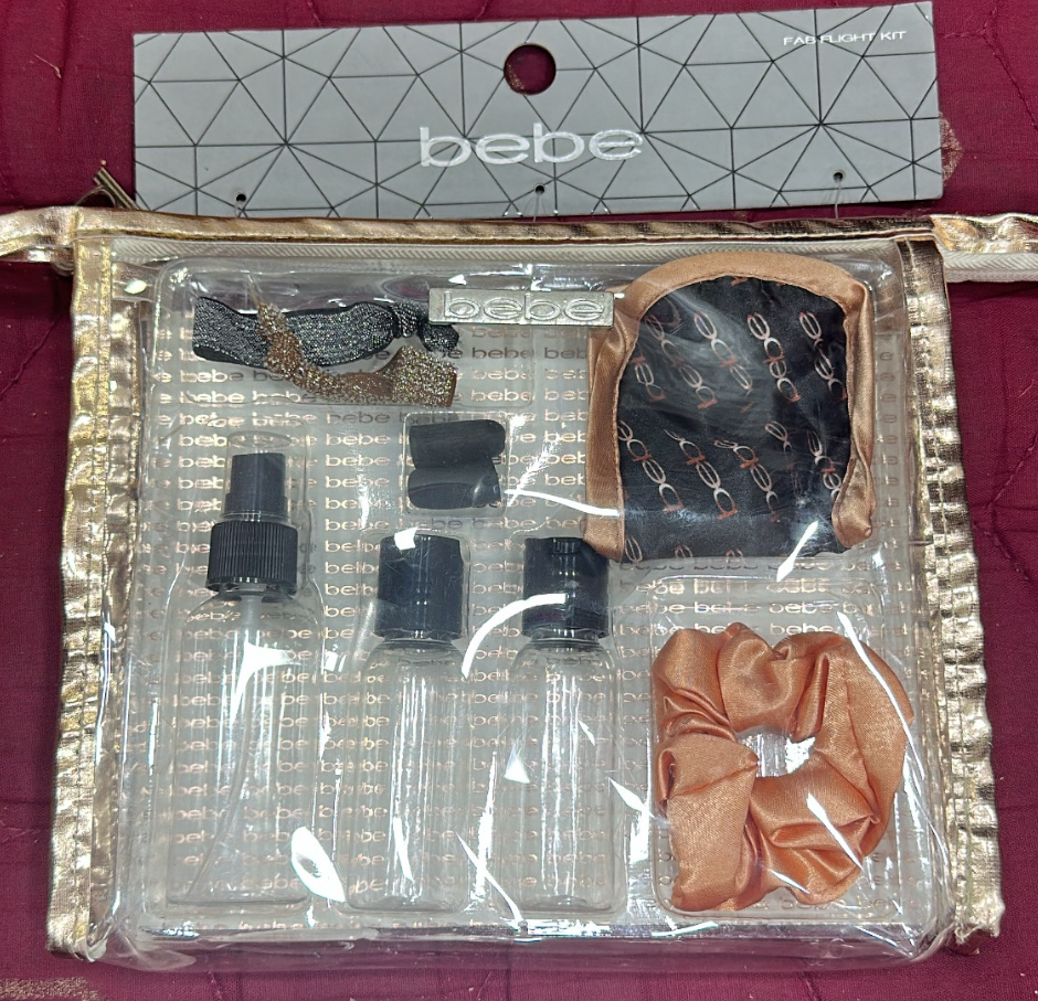 Kit de viaje neceser+ accesorios