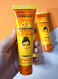 Protector Solar facial con vitamina C