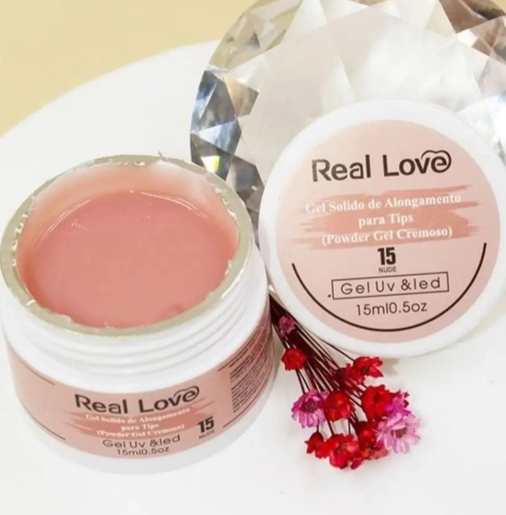 Gel sólido Real Love - Construcción y Relieve 3D