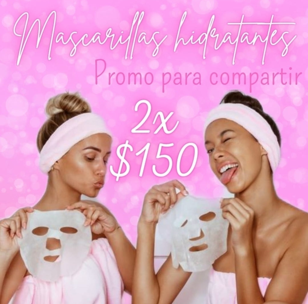 Mascarillas de tela x2