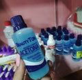 Removedor de esmalte en base a acetona