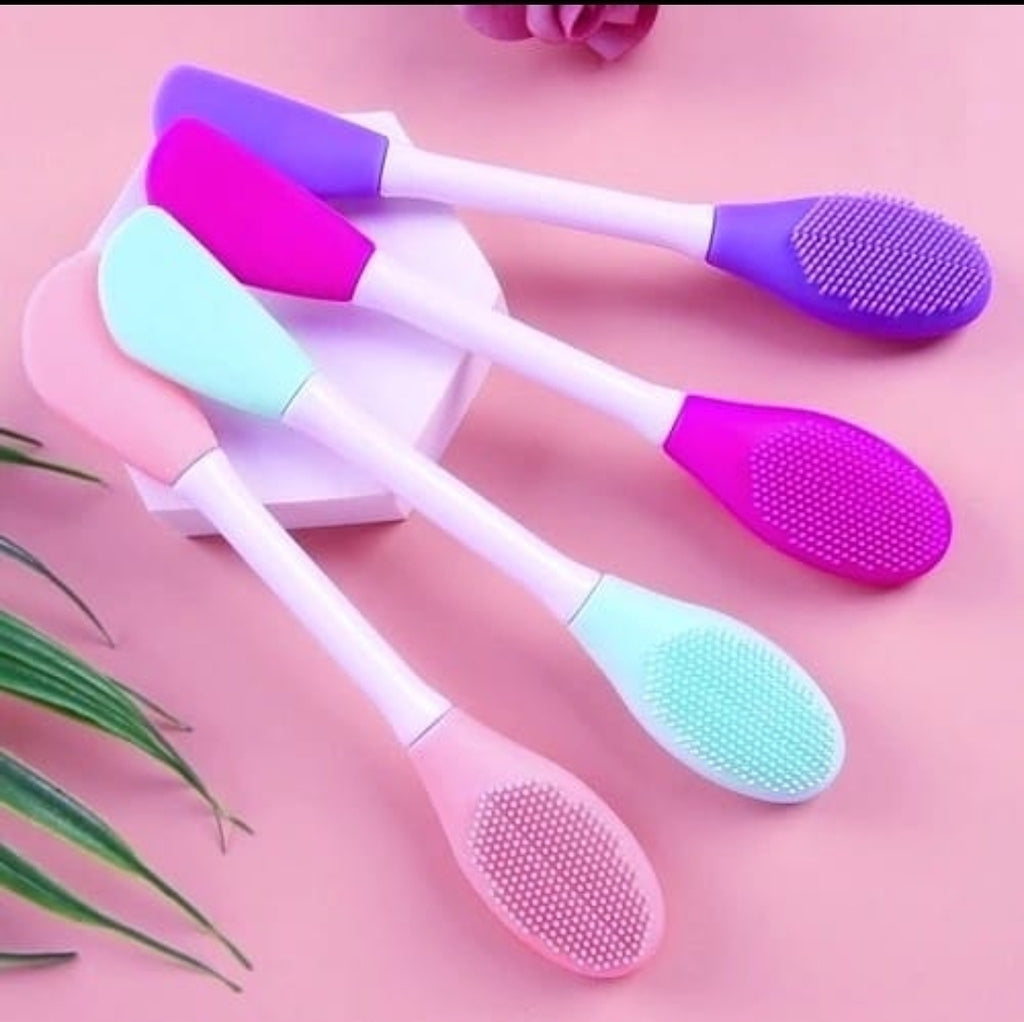 Cepillos exfoliantes con espátula