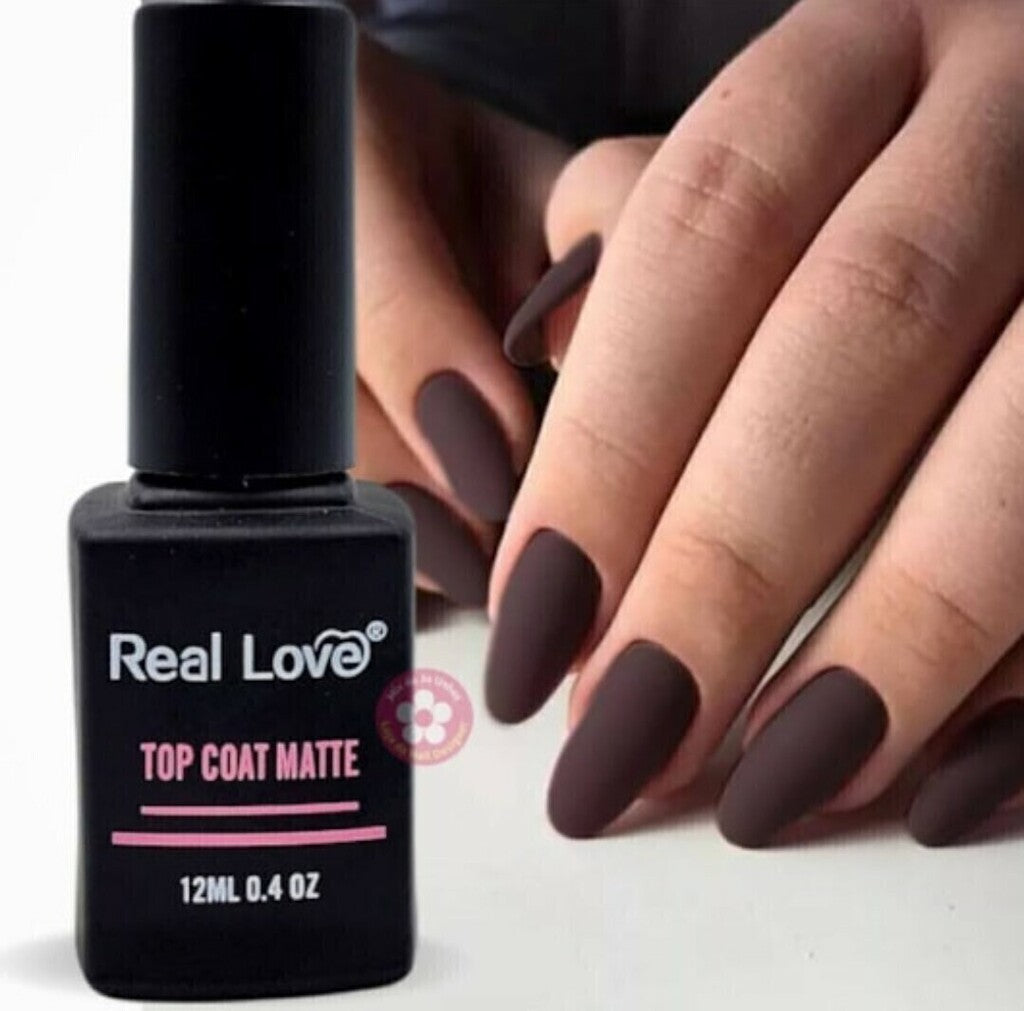 Top coat matte real love