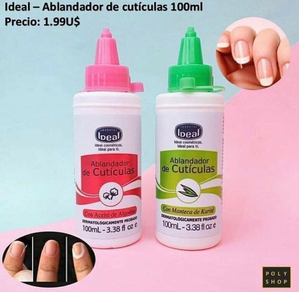 Ablandador de cutículas en crema