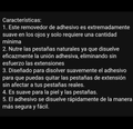Removedor de pestañas AD-1