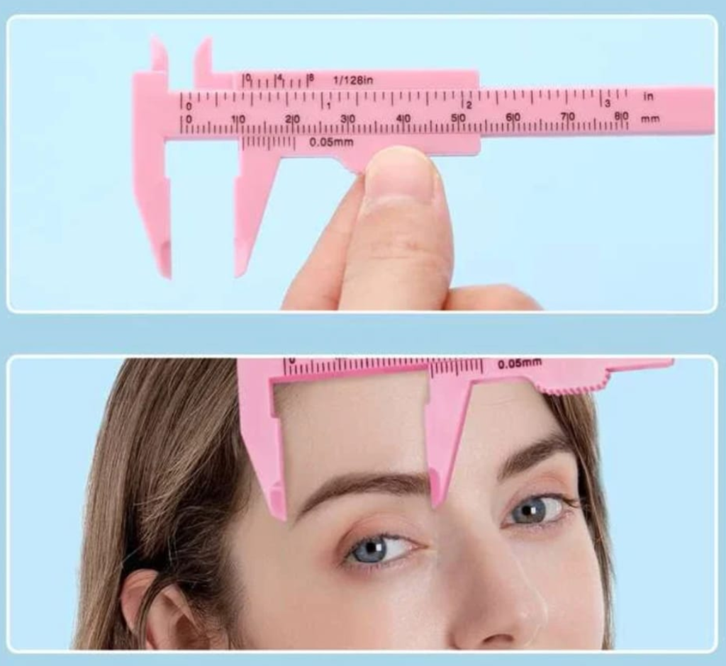 Regla de cejas