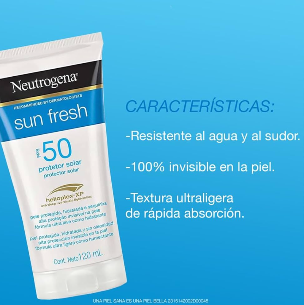 Protector solar FPS 50 NEUTROGENA