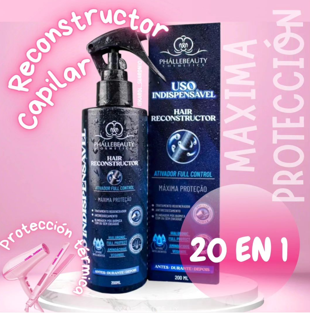 Reconstructor Capilar 20 en 1 Phallebeauty
