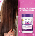 Crema de peinar y tratamiento LISO
