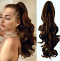 Coletas extensiones de cabello - Castaño