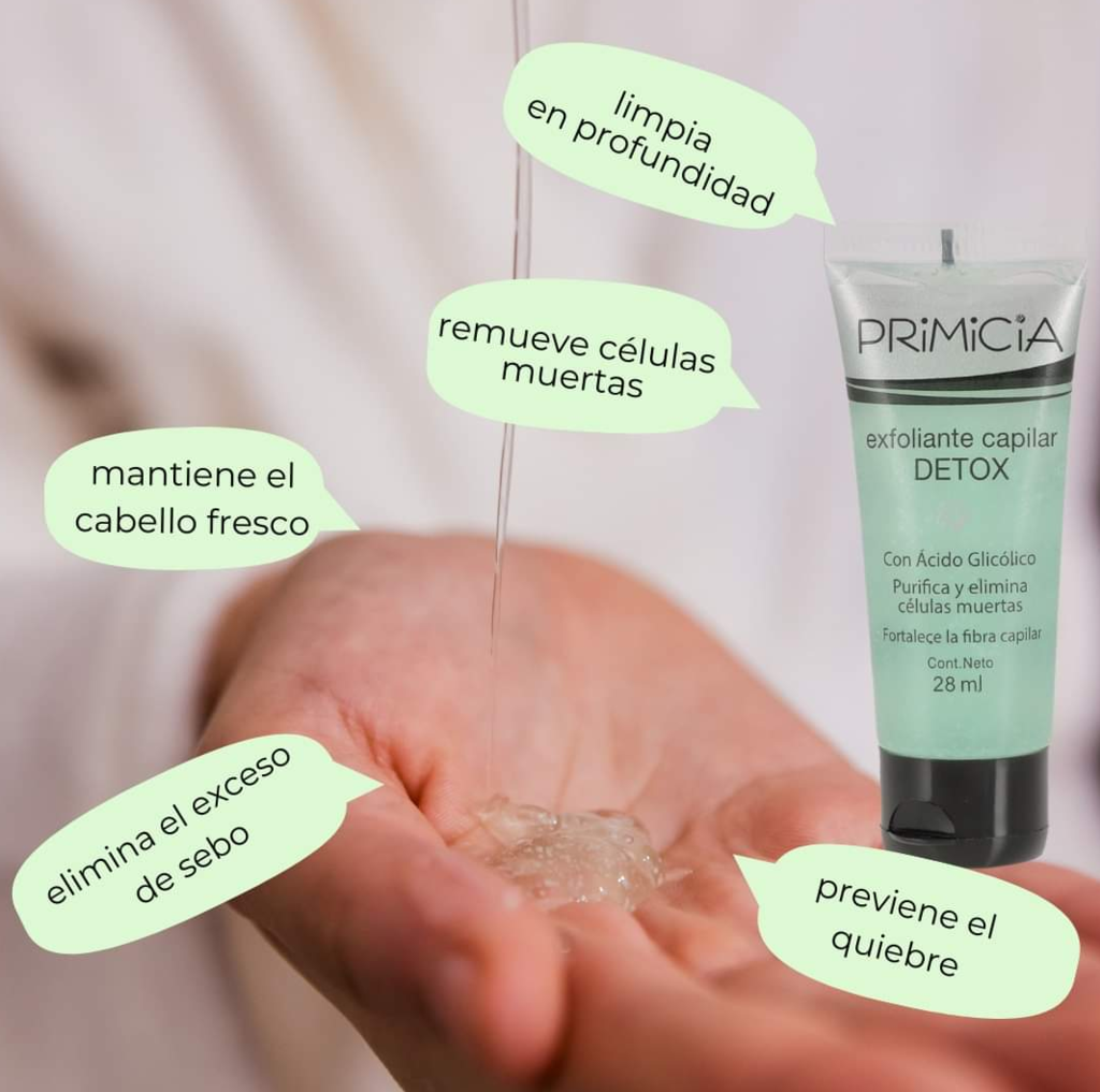 Exfoliante capilar detox