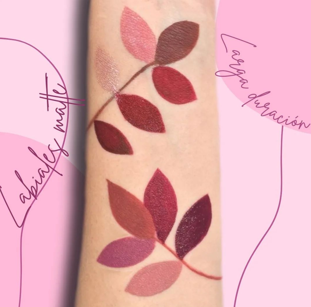 Labiales Matte Extra Larga Duración