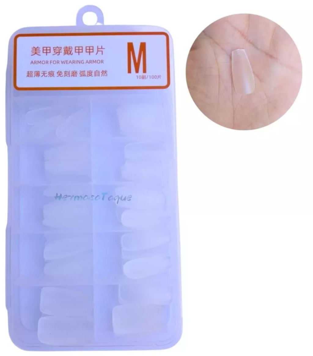 Tips Soft Gel 100 unidades