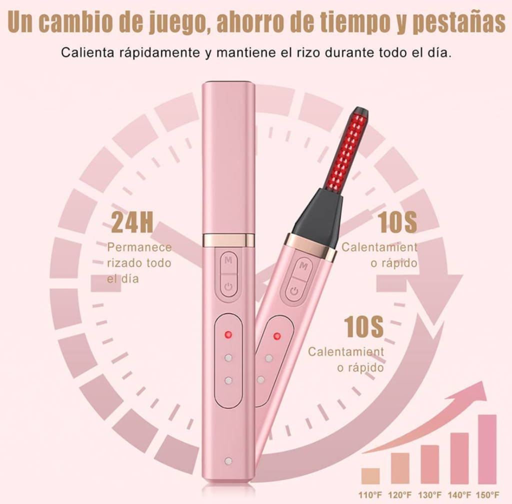 Rizador de pestañas eléctrico