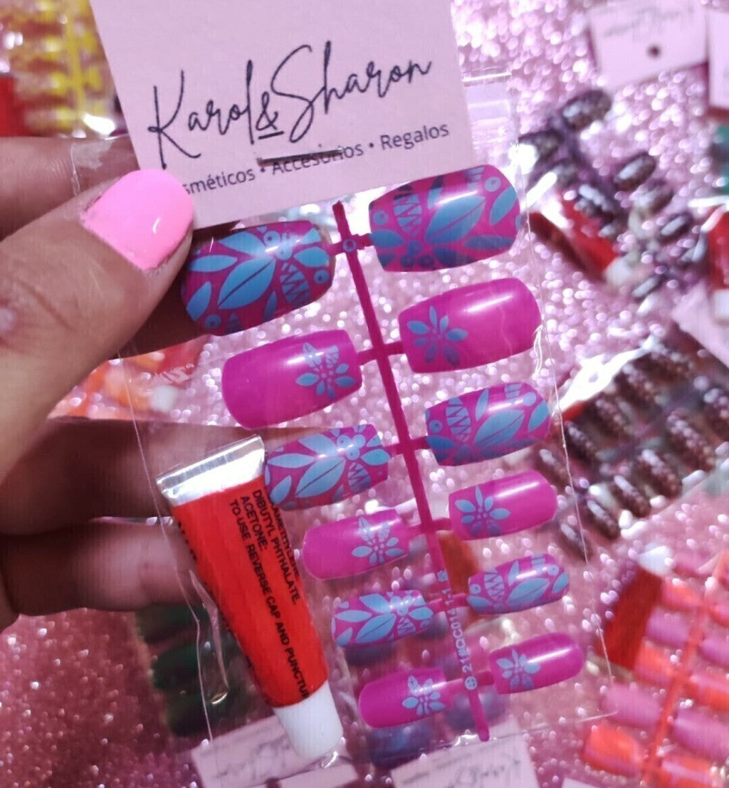 Uñas decoradas para niñas