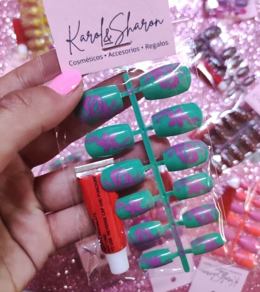 Uñas decoradas para niñas