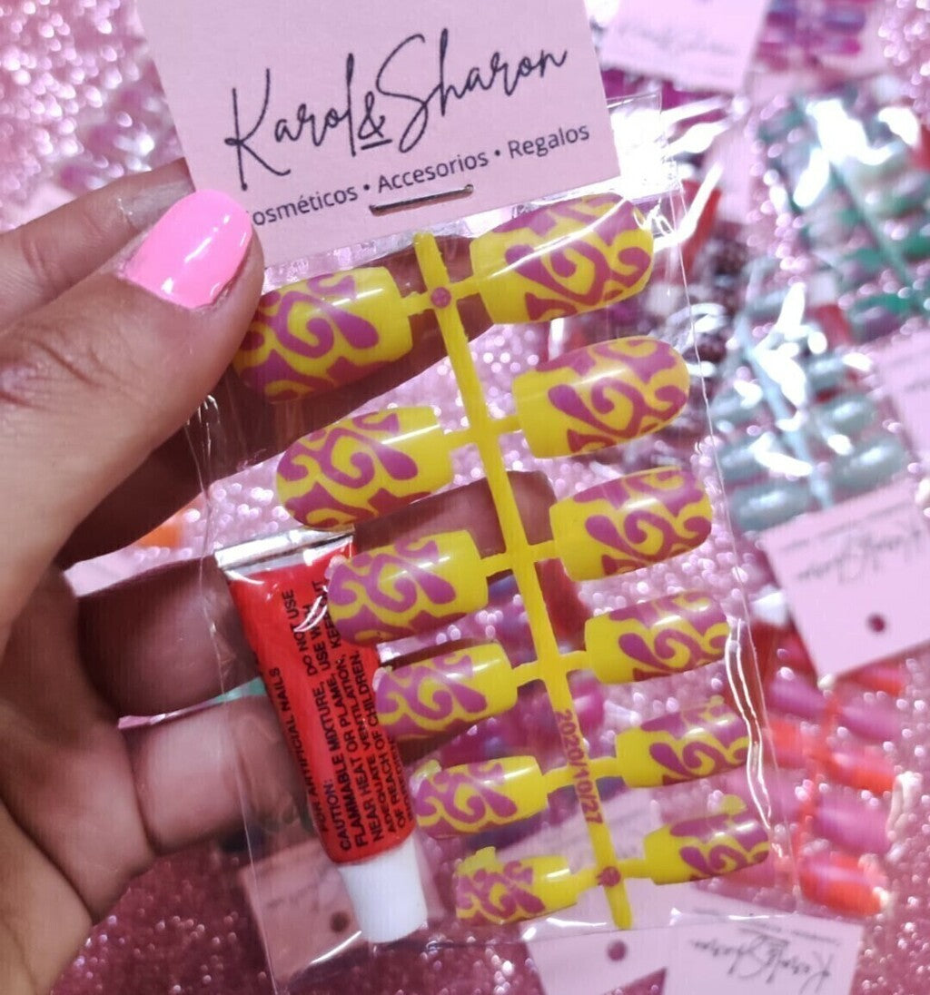 Uñas decoradas para niñas