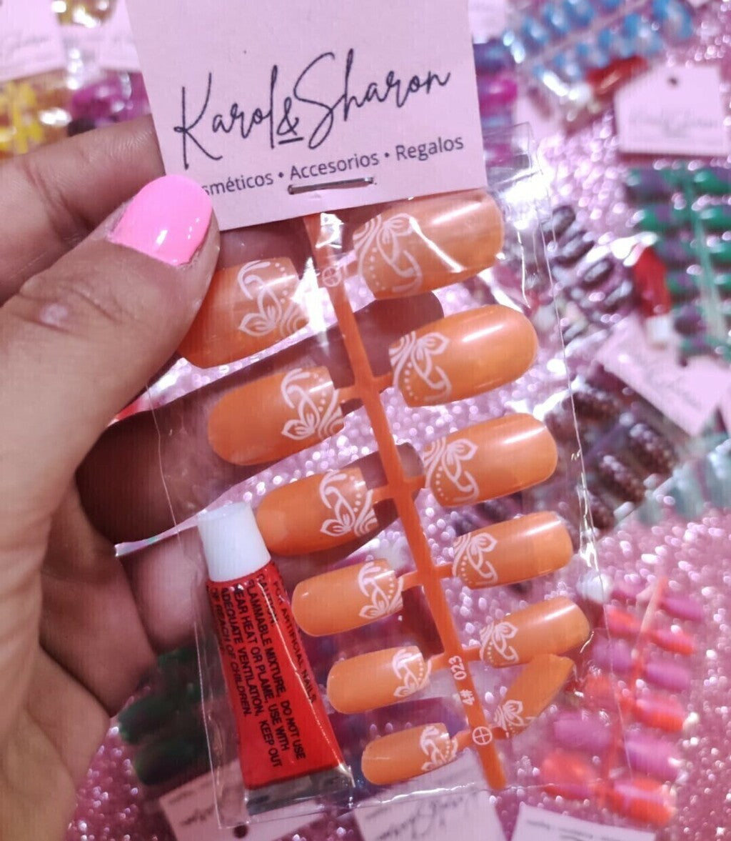 Uñas decoradas para niñas