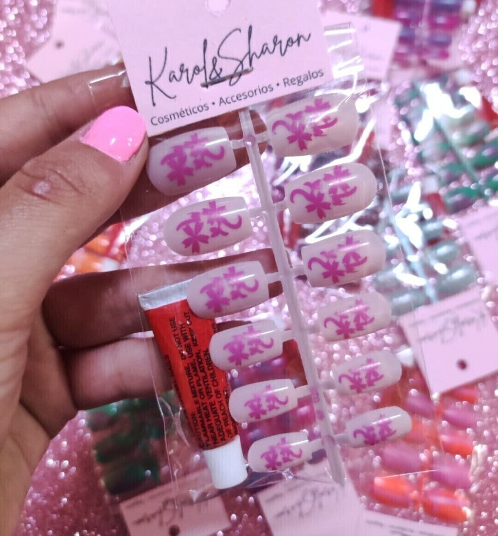 Uñas decoradas para niñas